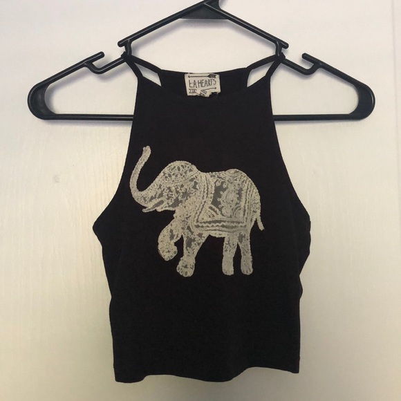 La Hearts Tops - Crop Top 🐘